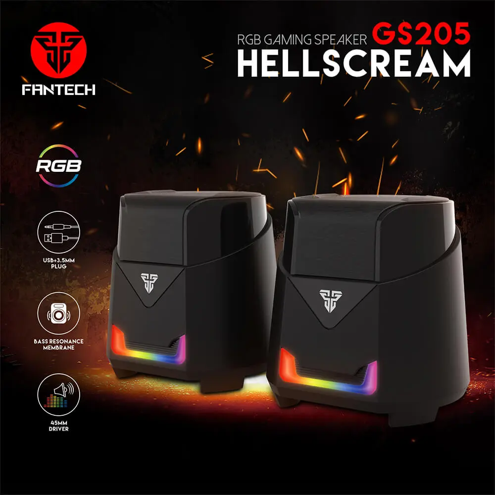 Fantech Hellscream GS205 RGB Gaming Speaker 