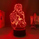 GearUP Acrylic Multicolor Night Lamp (Sukuna)