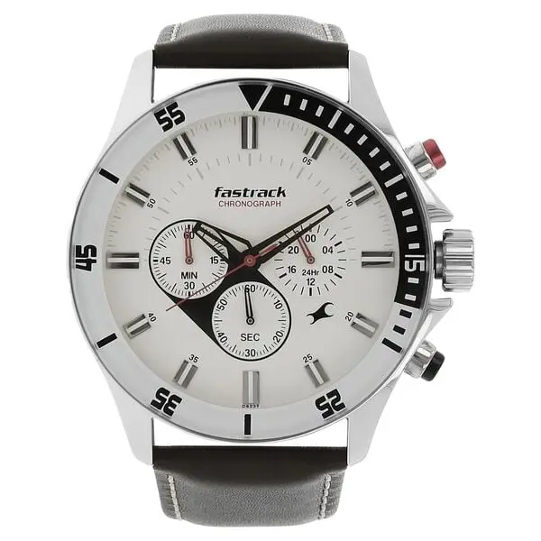 Fastrack Big Time Quartz Chronograph Watch 