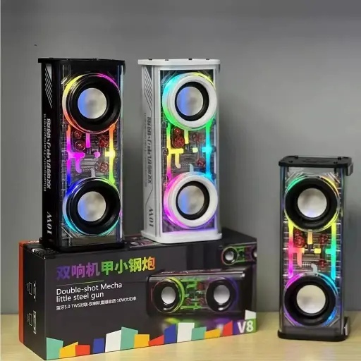 Mecha V8 Transparent Bluetooth Speaker